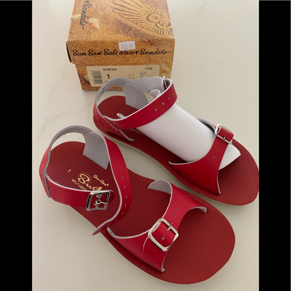 Sun-San Salt Water Sandals *NIB*
